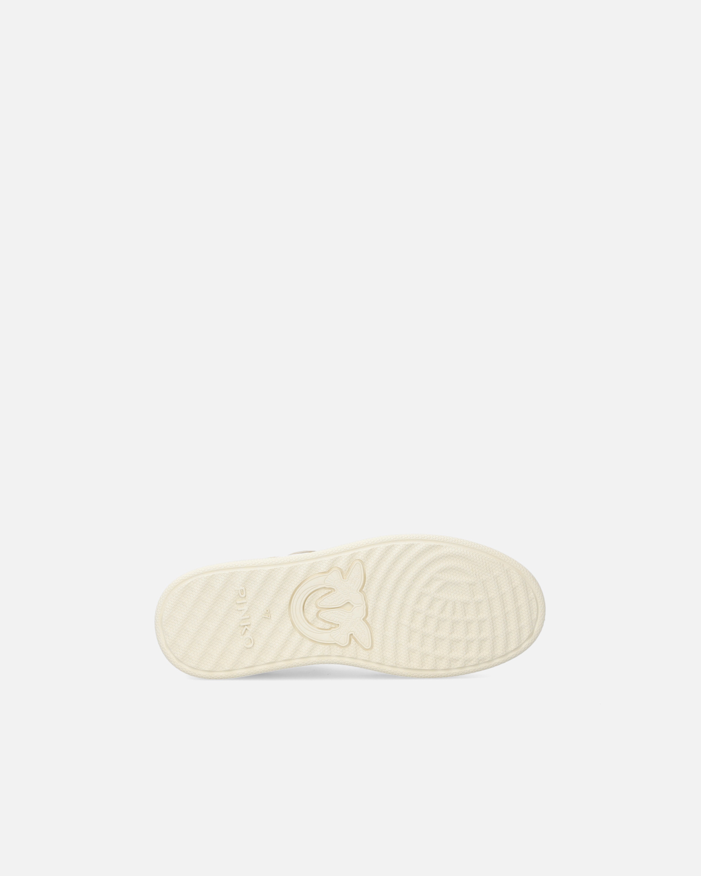 FLAT LEATHER SNEAKERS WITH CONTRASTING LOGO - 7