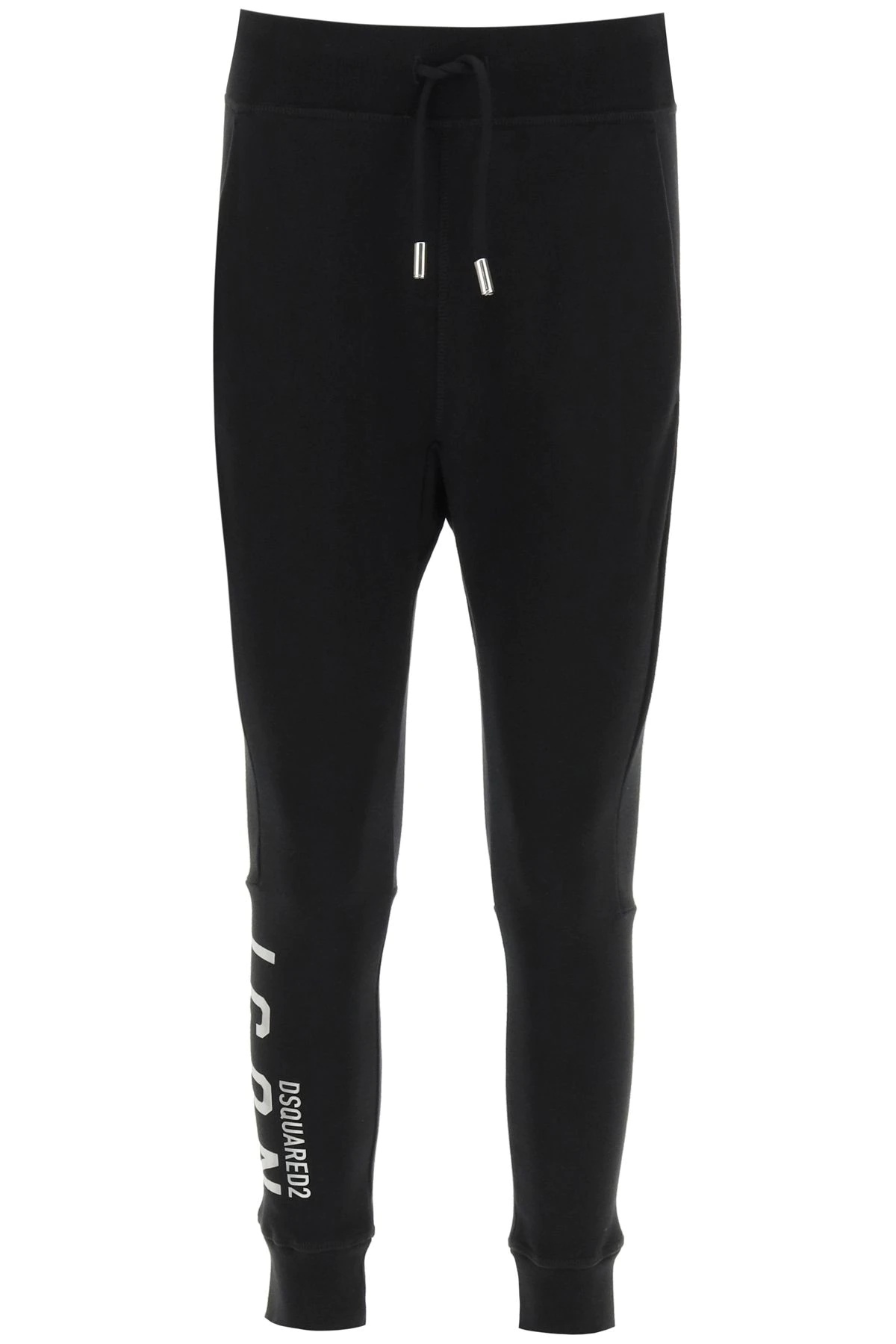 JOGGING TROUSERS WITH ICON REFLECT LOGO - 1