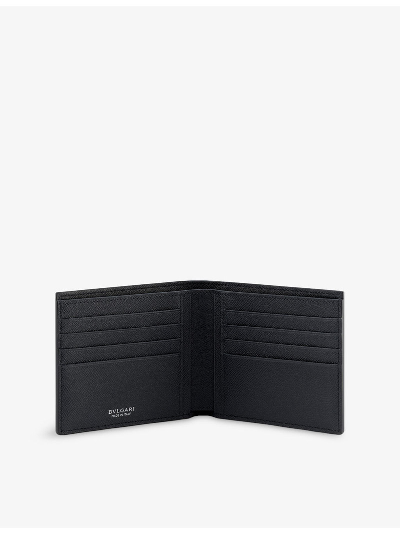 BVLGARI Bvlgari Bvlgari Man Hipster Compact Leather Wallet outlook