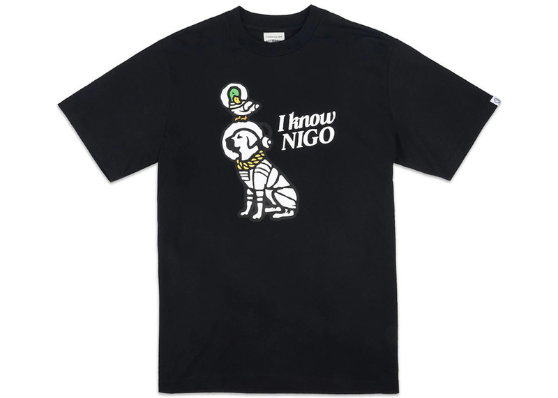Human Made Human Made x Billionaire Boys Club I Know Nigo T-Shirt Black outlook