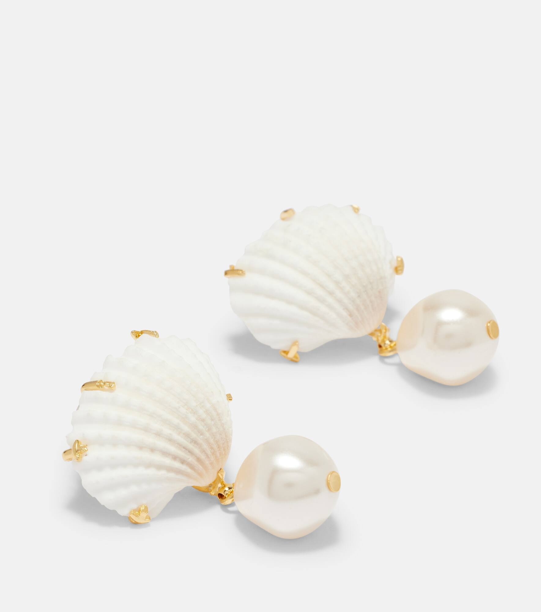 Isola faux-pearl drop earrings - 4