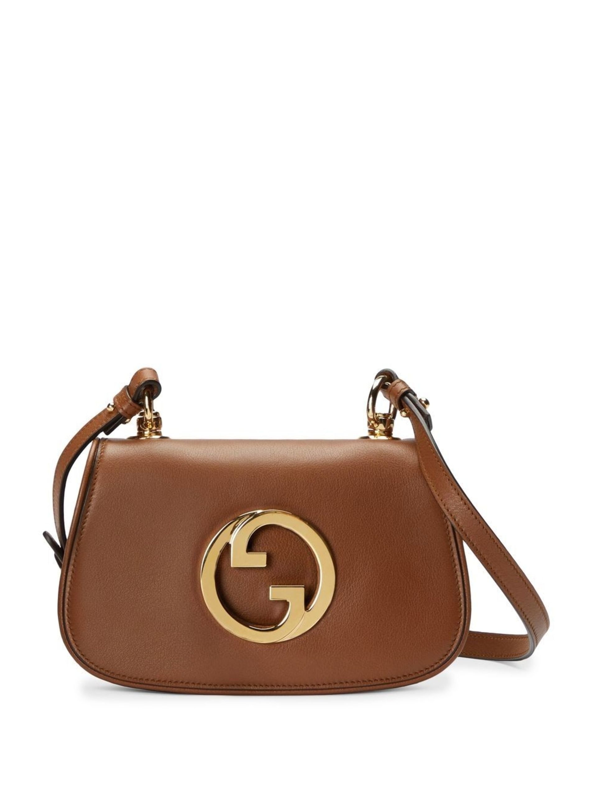 Brown Blondie Mini Leather Shoulder Bag - 1