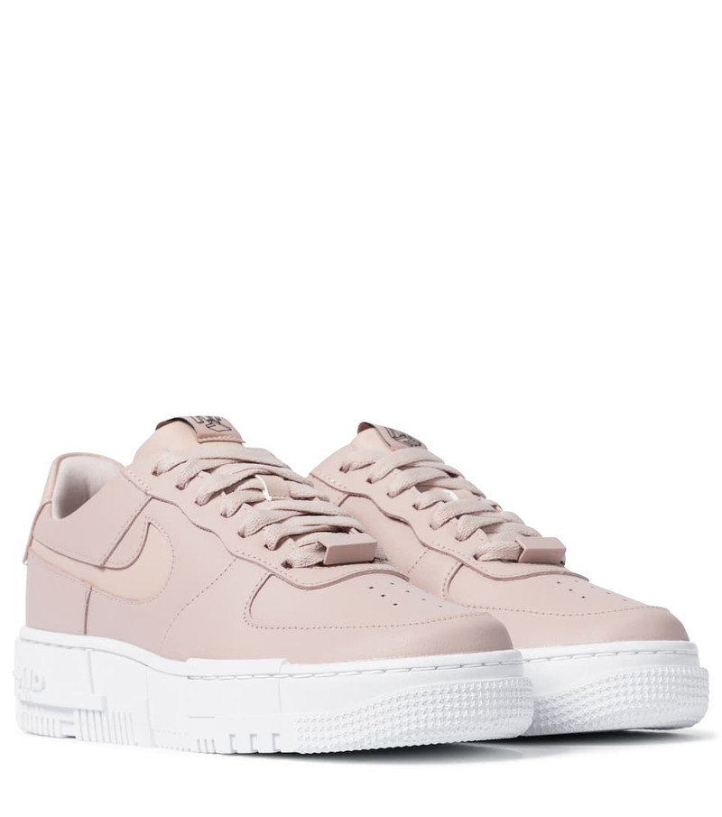 Air Force 1 Pixel leather sneakers - 1