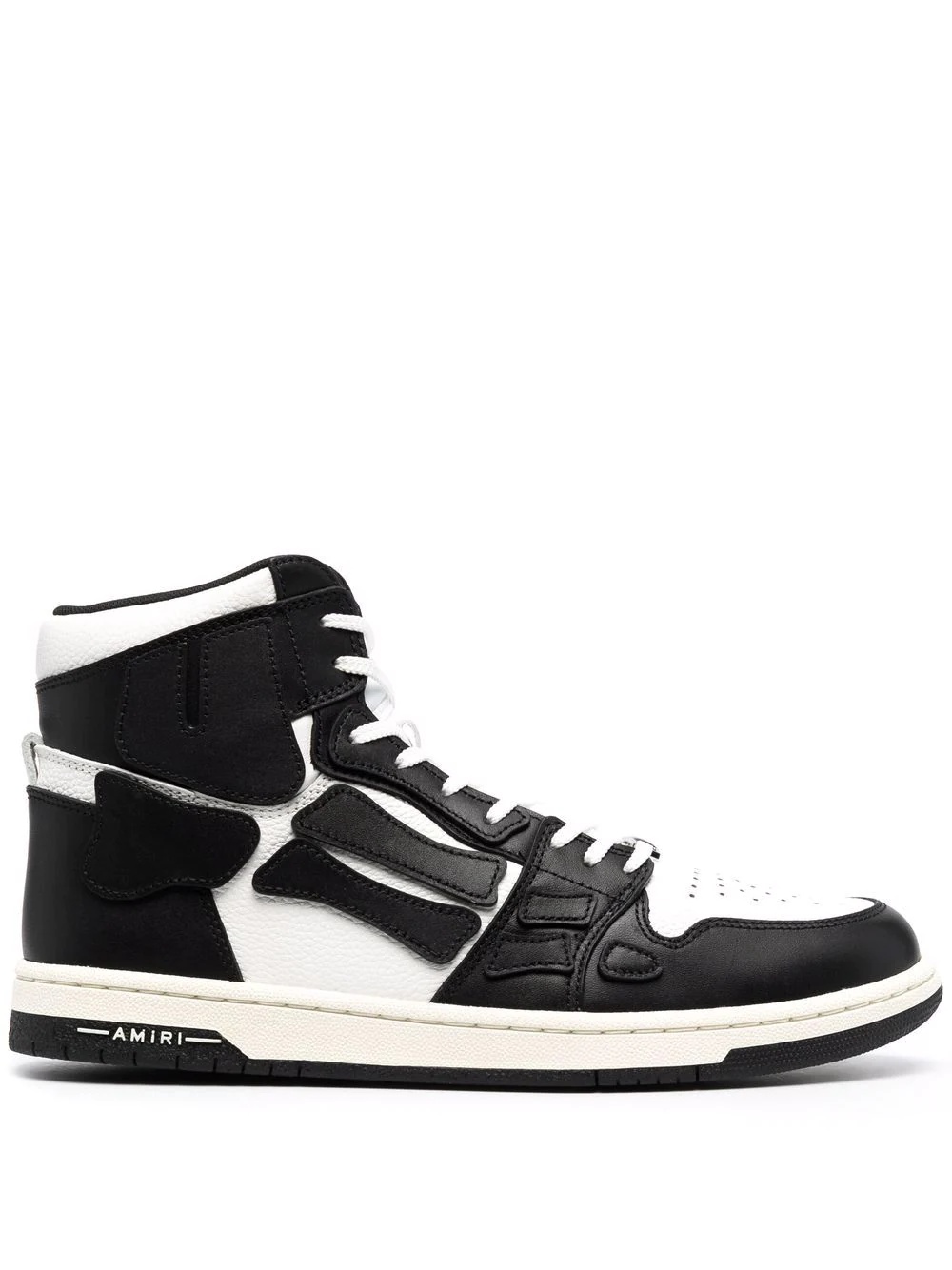 patch-detail high top sneakers - 1