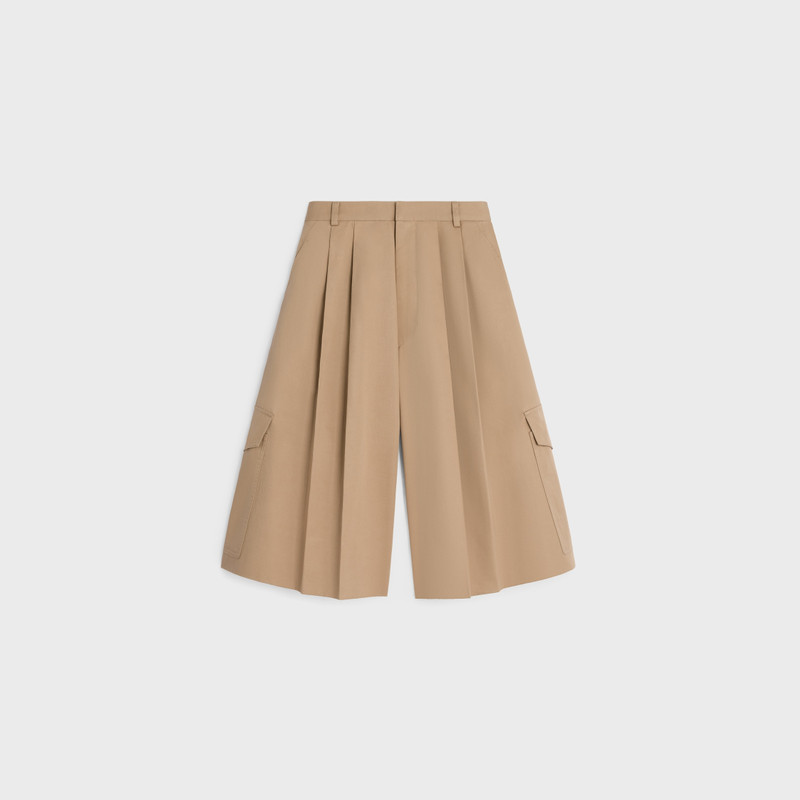 MONTAUK CARGO SHORTS IN COTTON AND LINEN 1