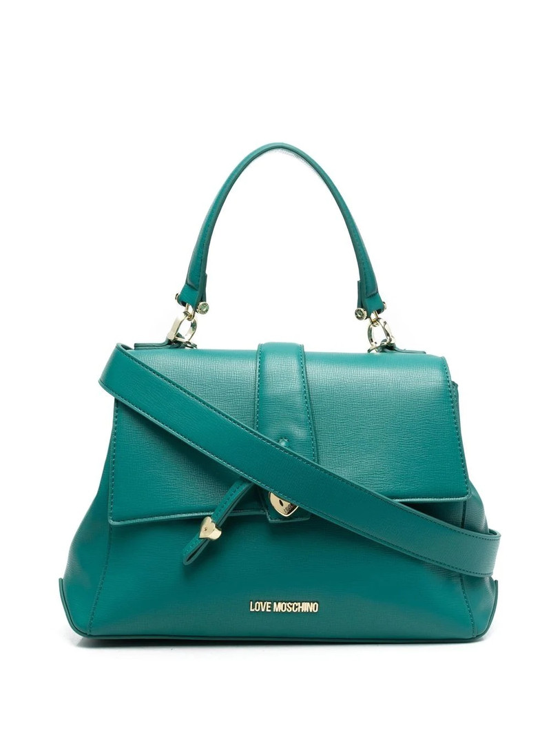 logo-plaque tote bag 1