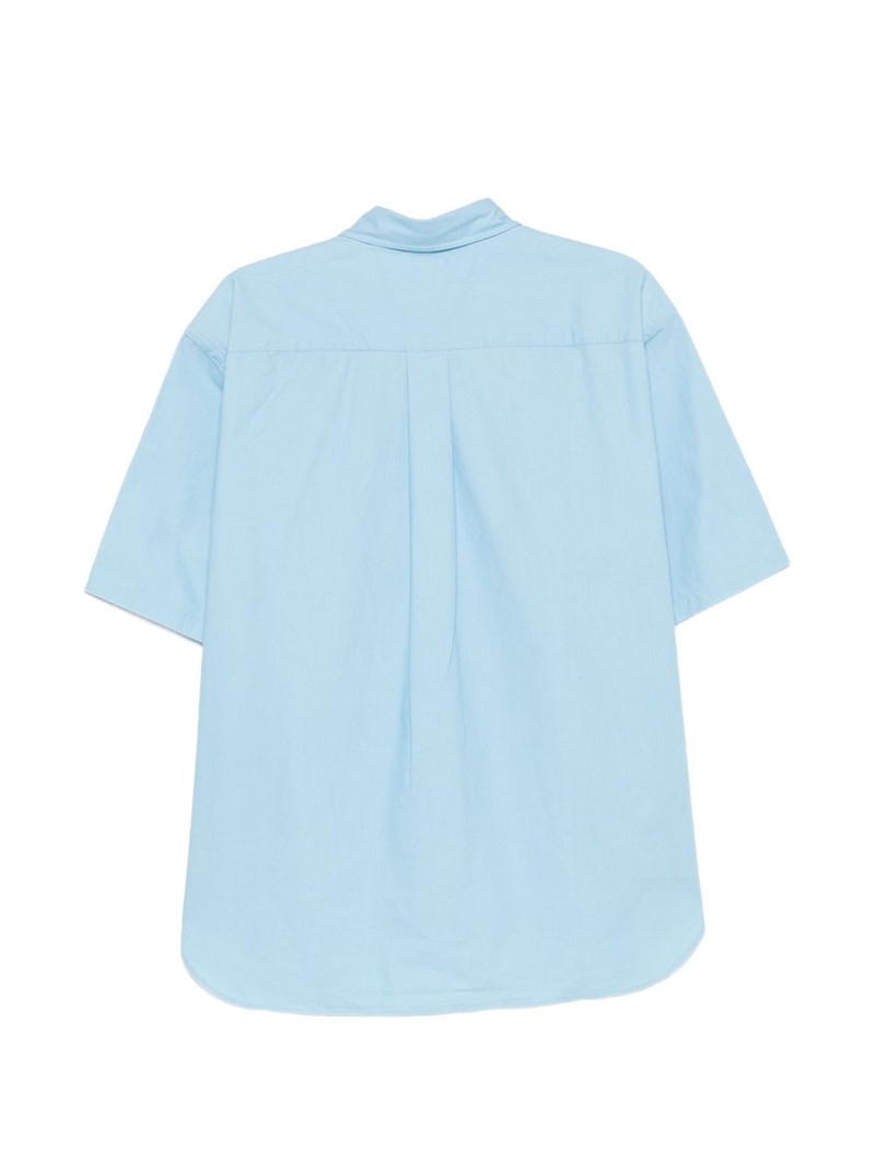 NORSE PROJECTS short-sleeved patch-pocket shirt outlook
