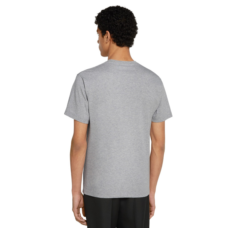 Cotton jersey T-shirt with print 4