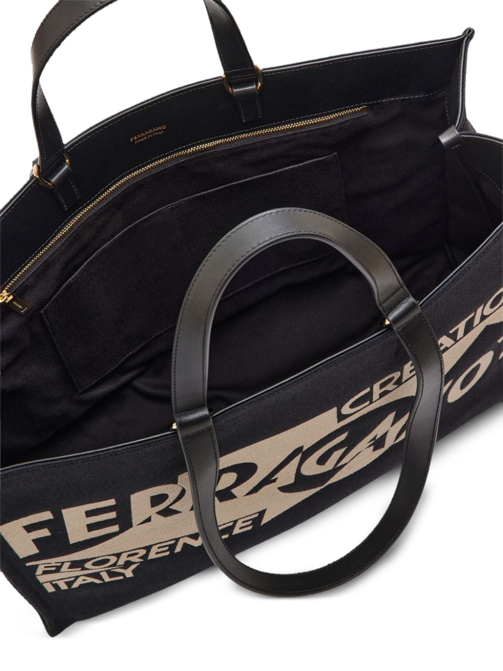 large logo-printed tote bag - 5