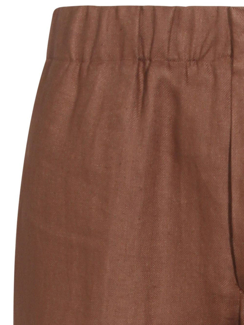 pleated straight-leg trousers 3