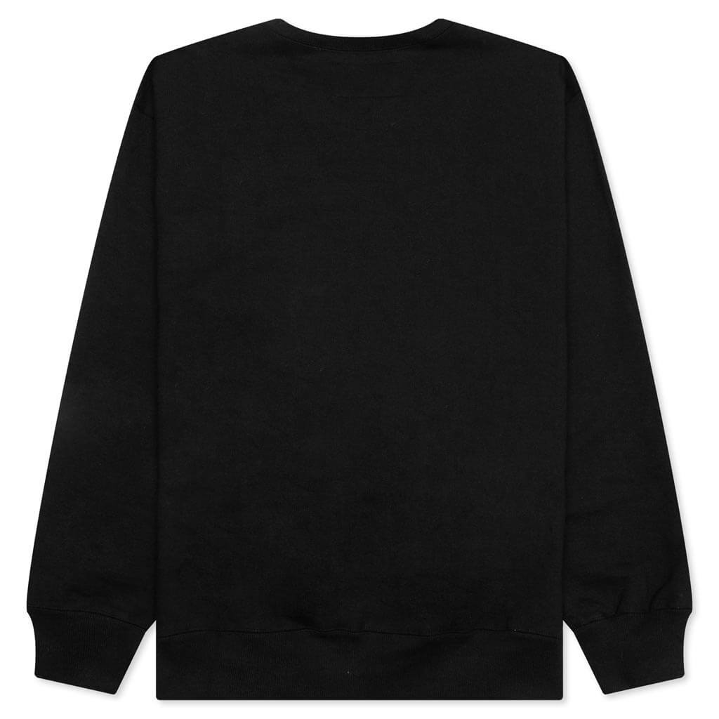HEAVY WEIGHT CREWNECK TYPE-2 SWEATSHIRT - BLACK - 2