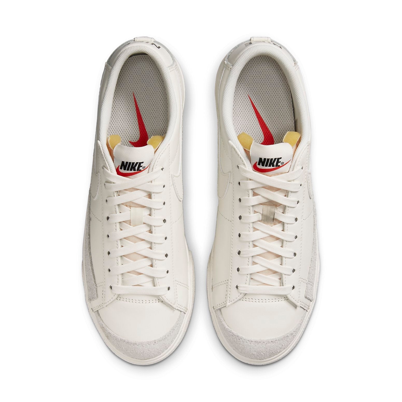 (WMNS) Nike Blazer Low Platform Low-Top Sneakers White DJ0292-105 - 4