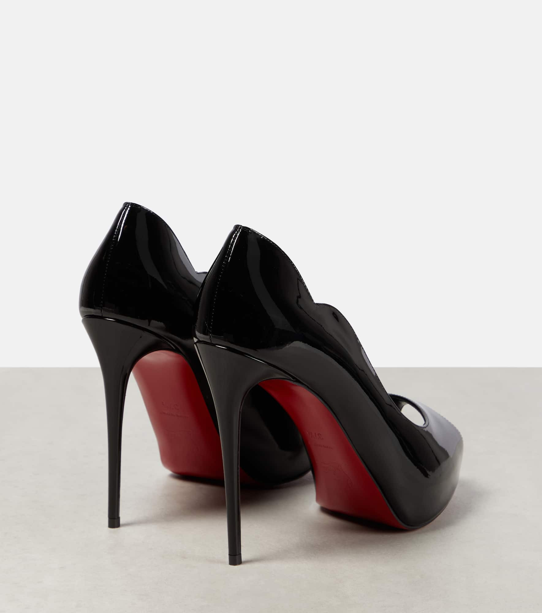 Patent leather platform pumps - 3