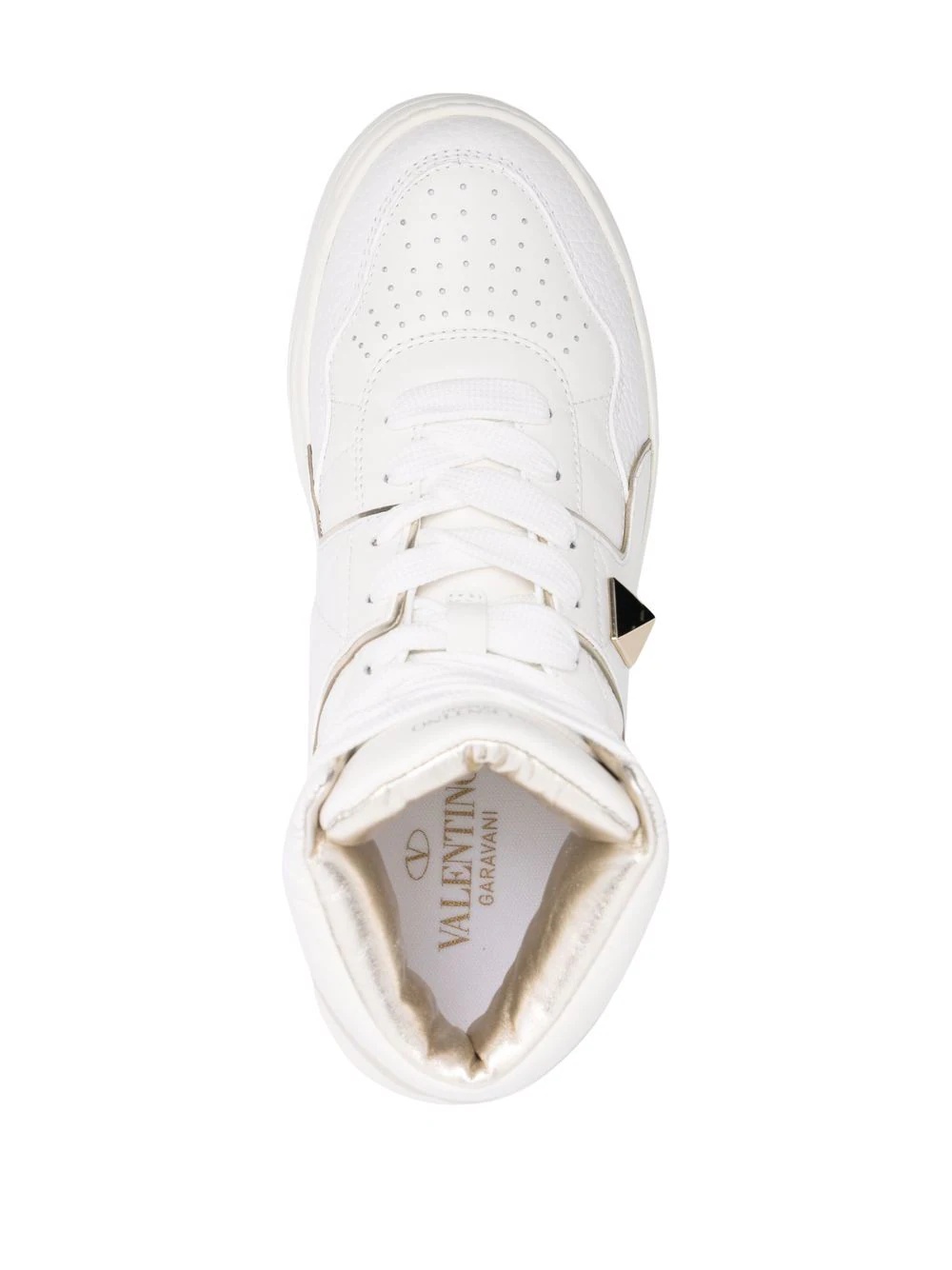Roman Stud-embellishment lace-up sneakers - 4