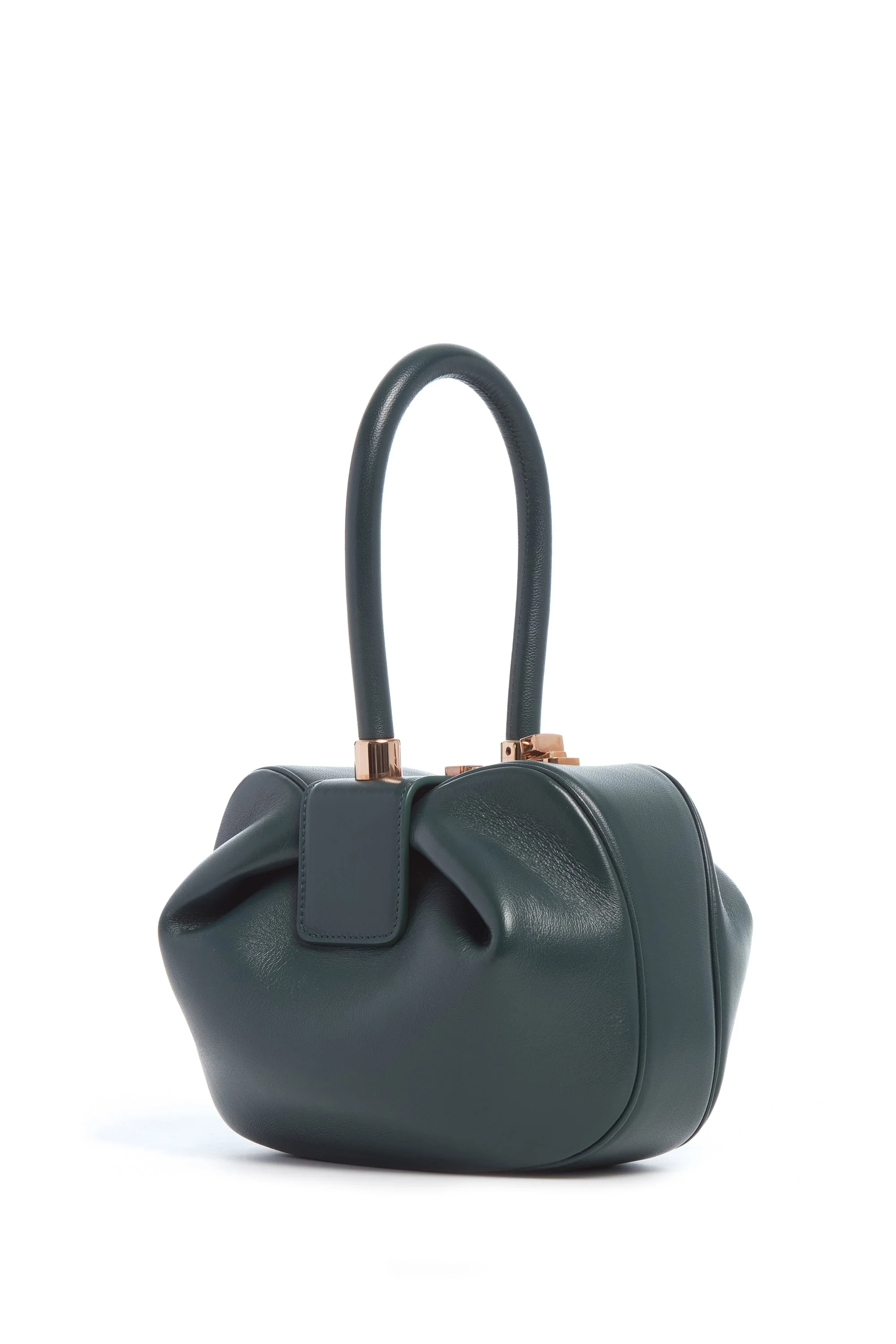 Nina Bag in Green Nappa Leather - 1