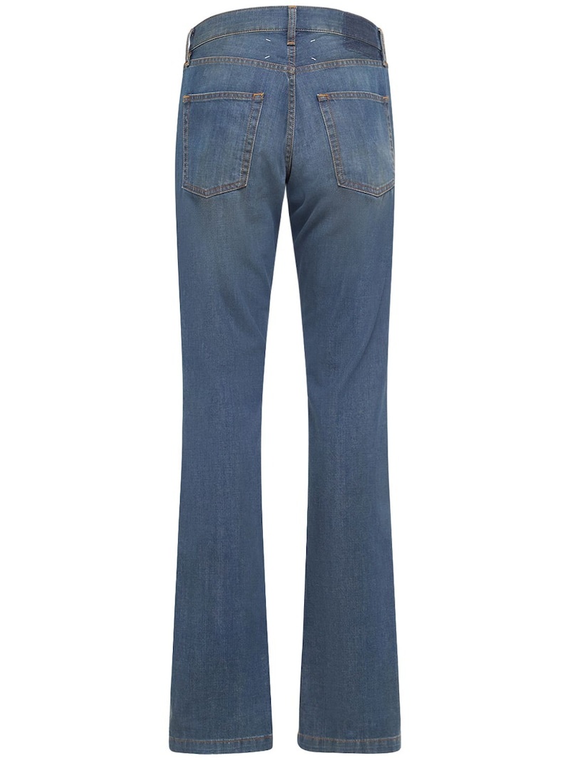 Cotton twill denim jeans - 7