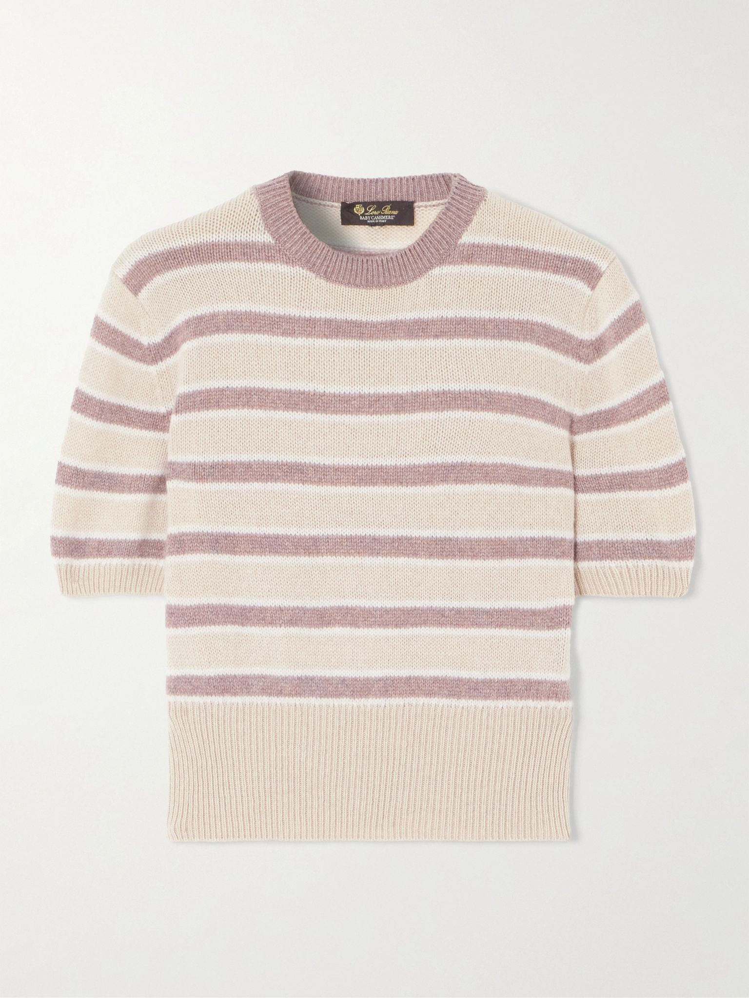 Fobello striped cashmere sweater Multi - 1