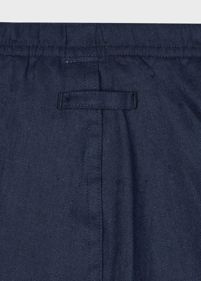 Navy 'Signature Stripe' Trim Pyjama Set 4