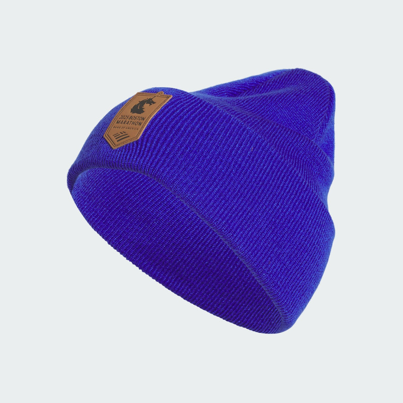 Boston Marathon® 25 Wide Cuff Fold Beanie 1