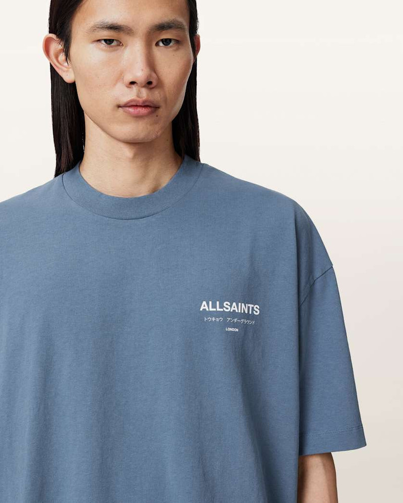 UNDERGROUND OVERSIZED CREW NECK T-SHIRT 6