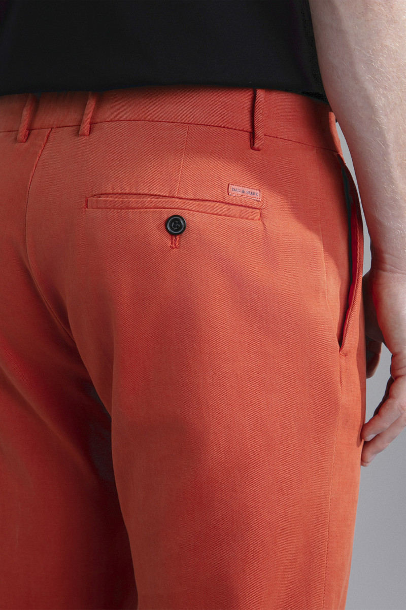 COTTON & CACHEMIRE CHINO TROUSERS 4