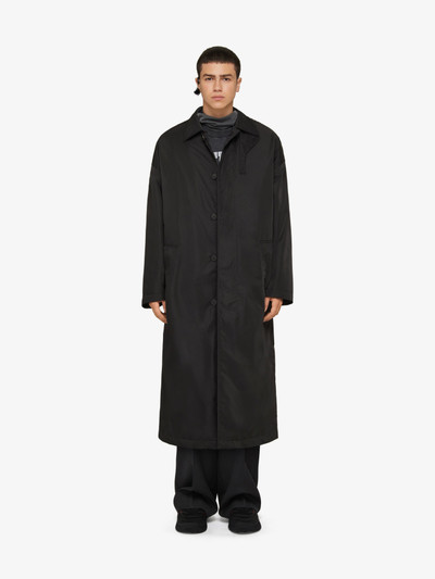 Givenchy TRENCH COAT IN TECHNICAL NYLON WITH REMOVABLE LINING outlook
