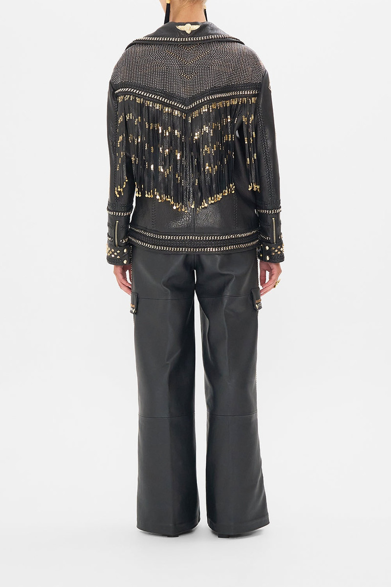 OVERSIZED LEATHER BIKER JACKET 3