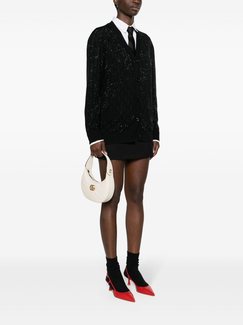 GG Marmont half-moon shaped mini bag - 2