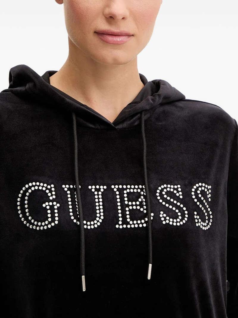 rhinestone-embellished hoodie 4