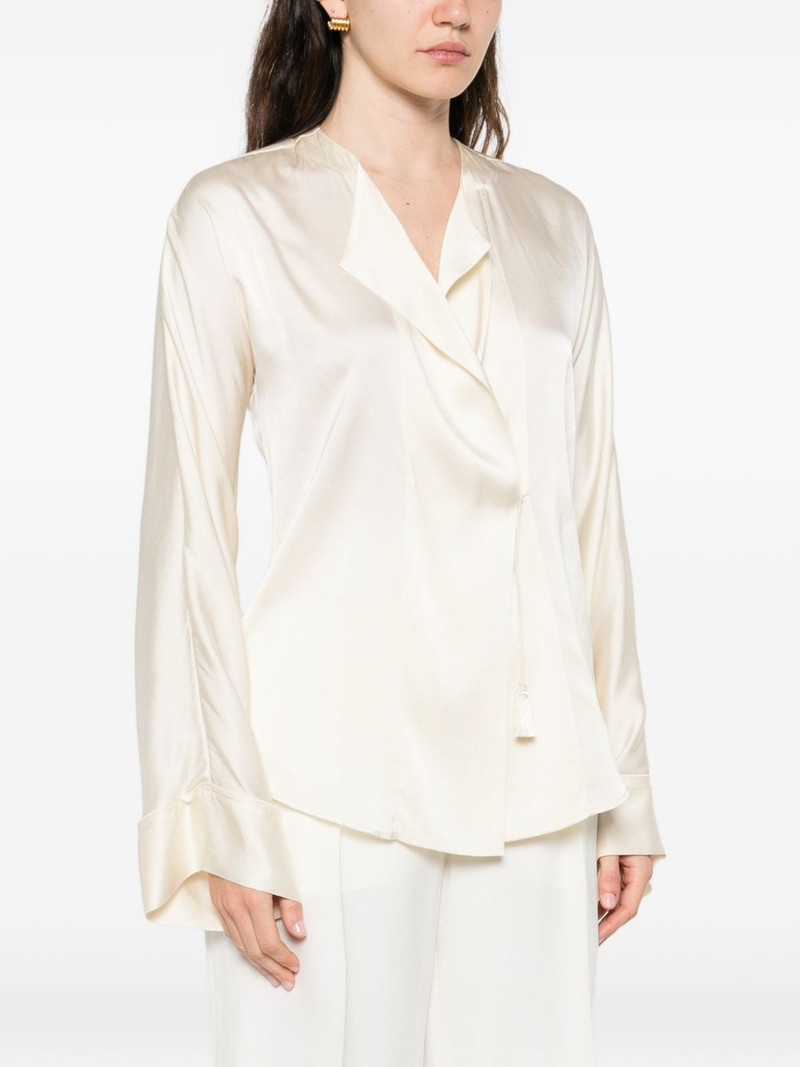 tassel tie-fastening blouse 4