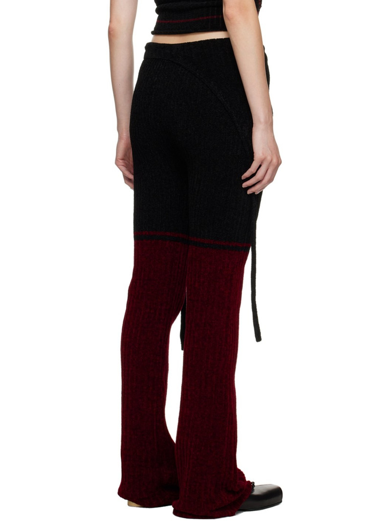 Black Foldover Lounge Pants 3