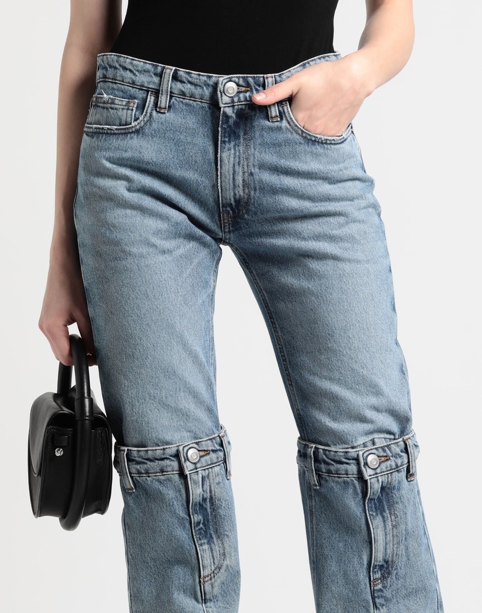 Blue Women's Denim Pants - 4