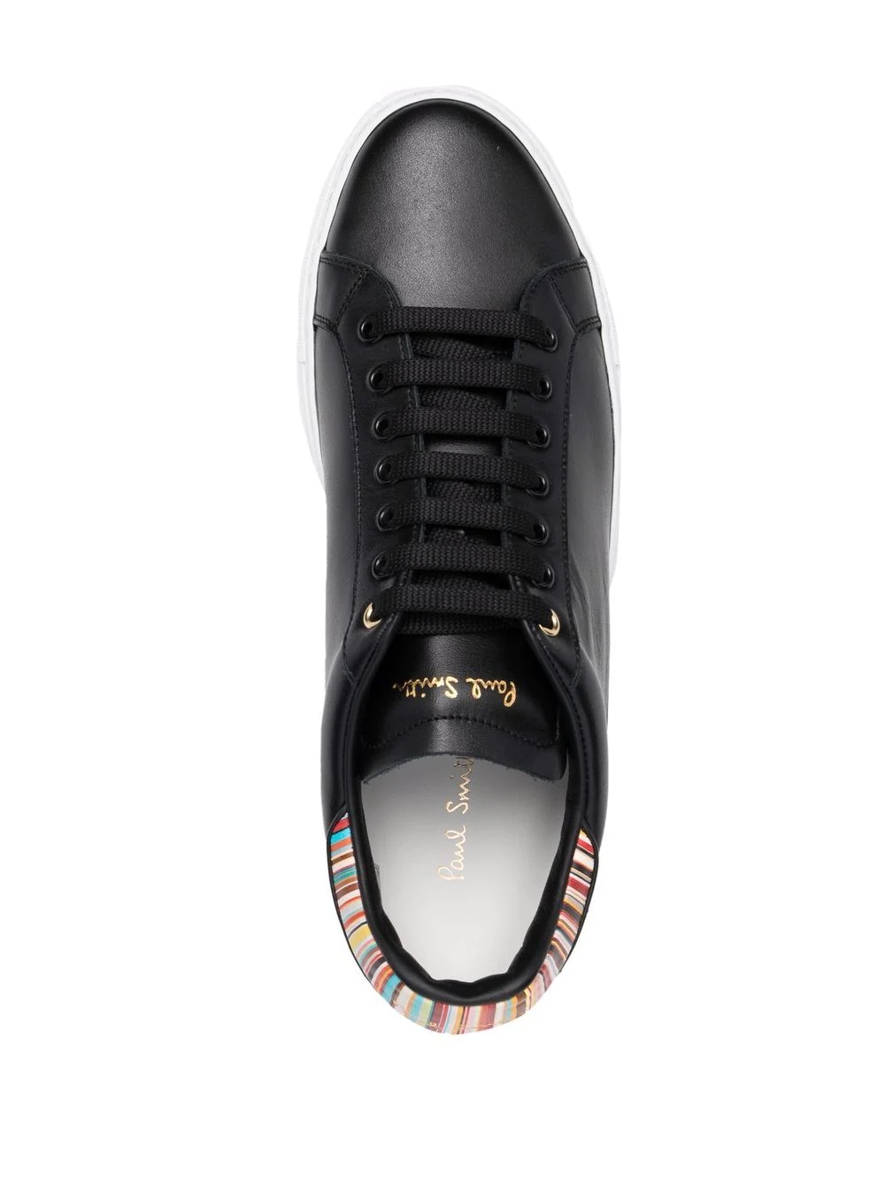 signature-stripe detail sneakers - 4