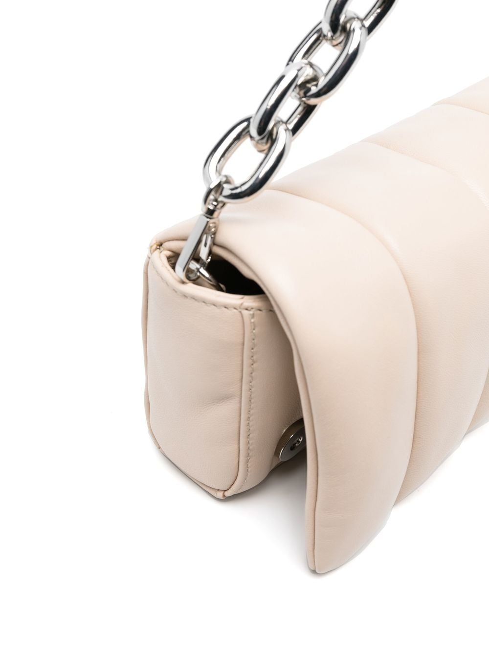 quilted leather shoulder bag - 3