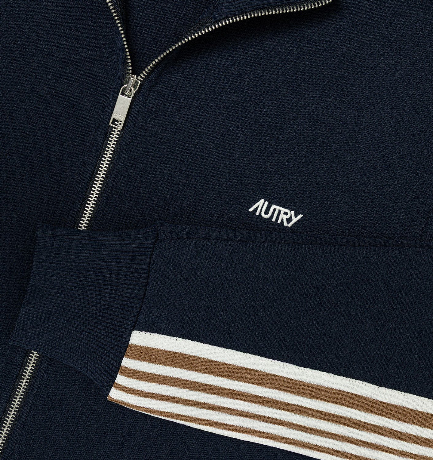 KNITTED TENNIS VISCOSE ZIP JACKET MAN - 5