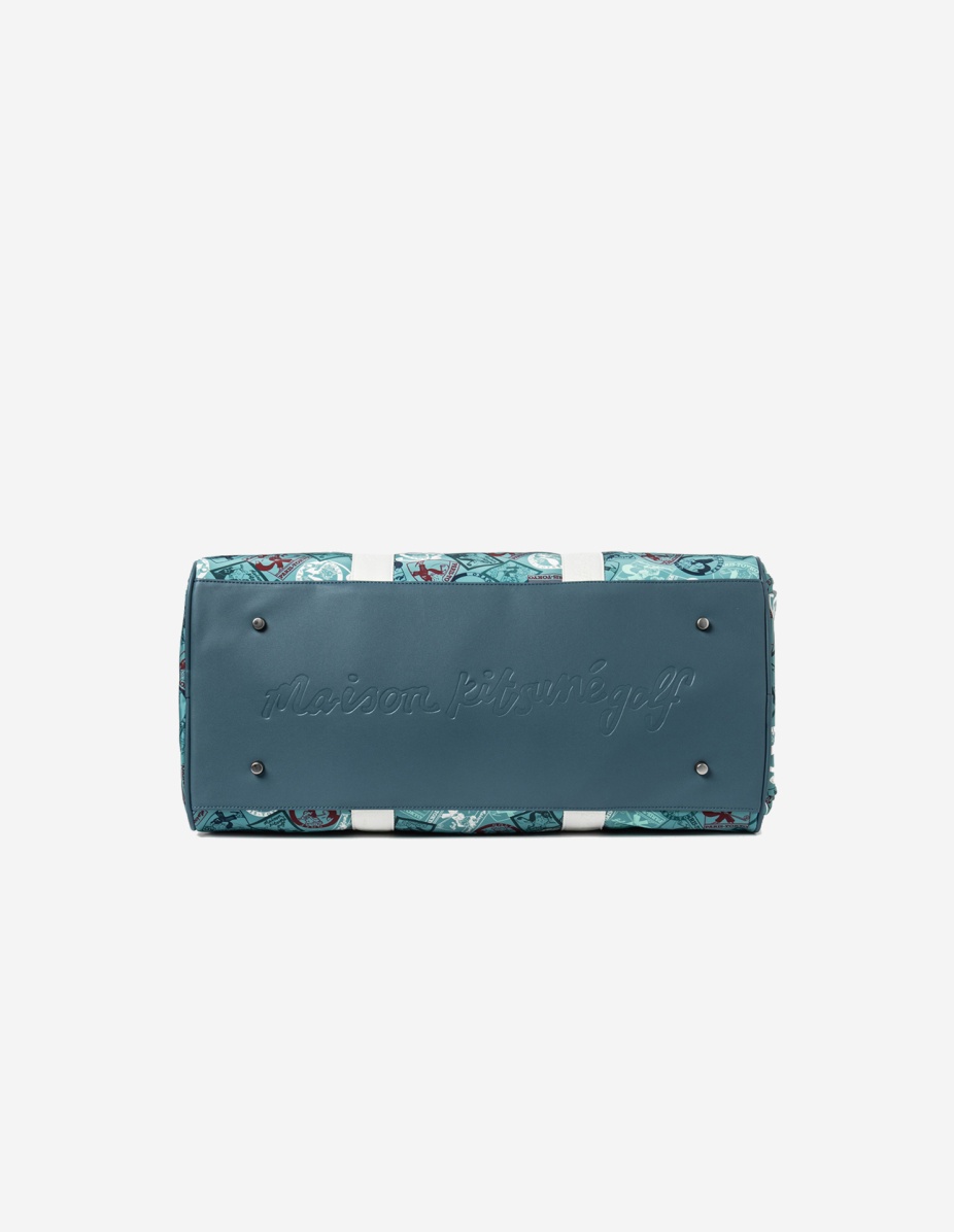 Unisex Stamp Printed Weekender Bag - 4