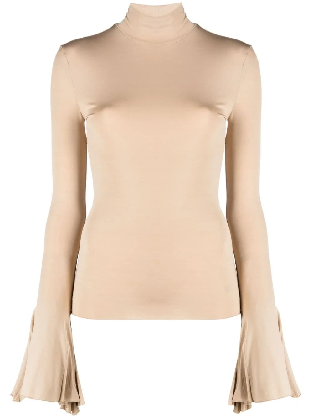 bell-sleeve T-shirt - 1