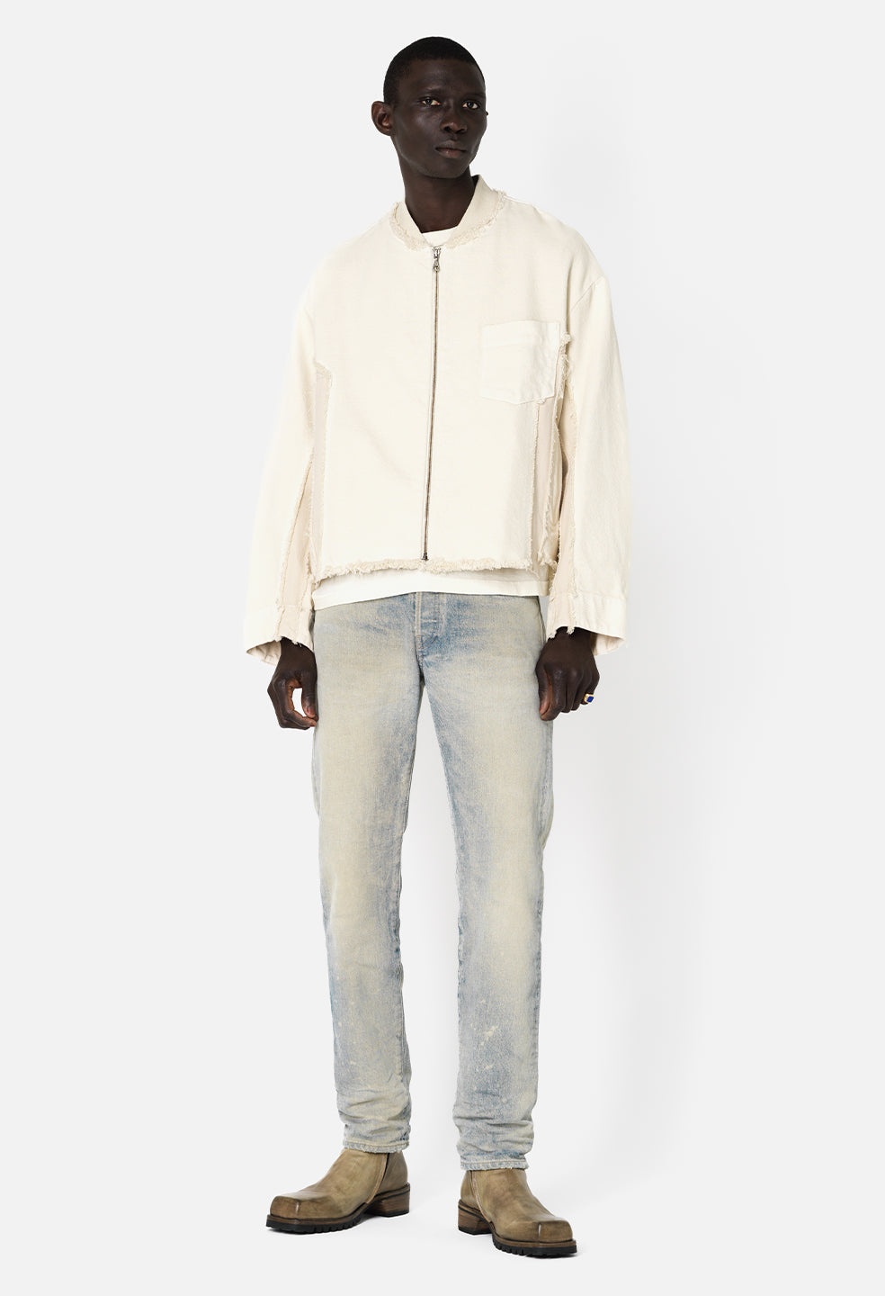 John Elliott VINTAGE FRAME ZIP JACKET | REVERSIBLE