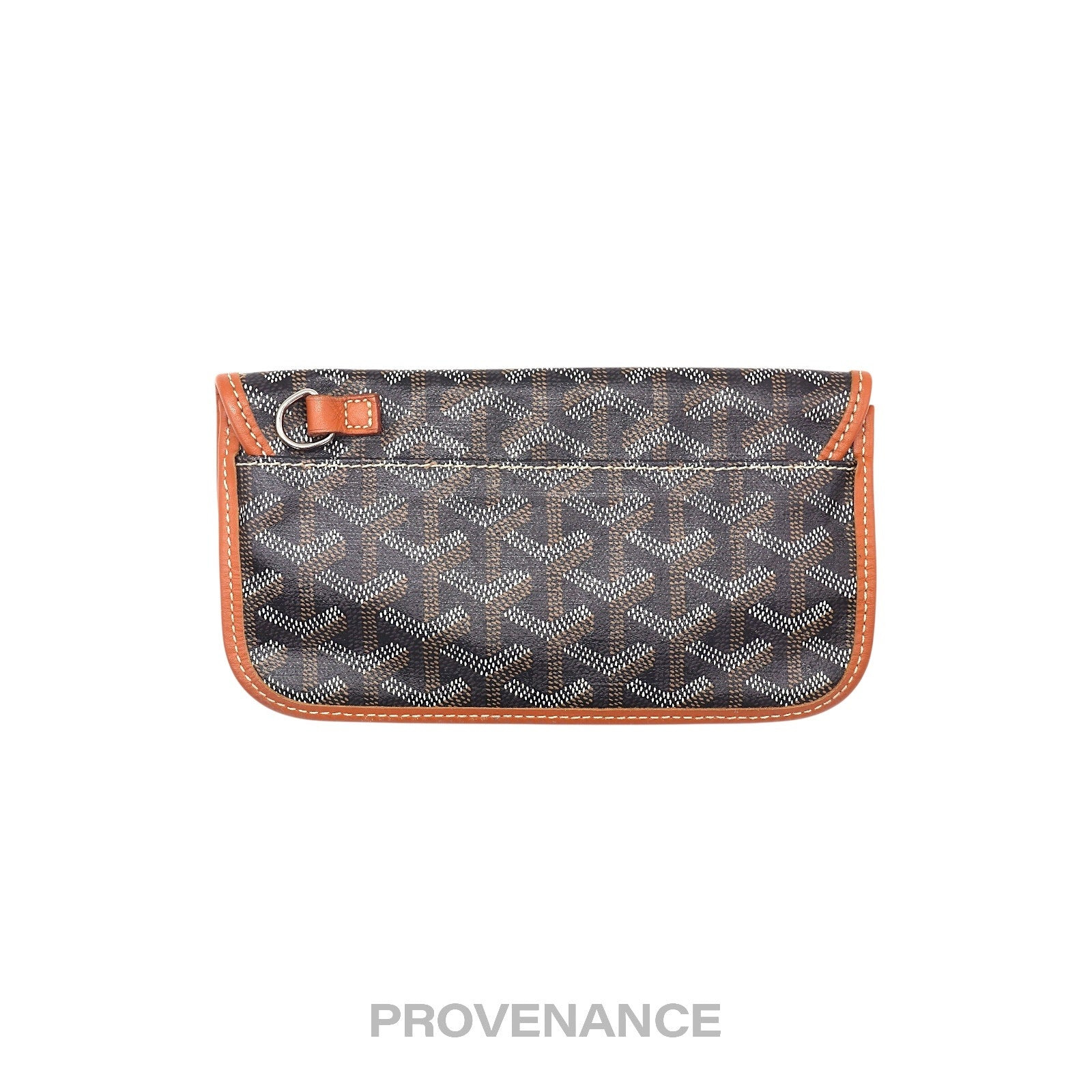 Goyard St. Louis Pouch - Black/Tan Goyardine - 2