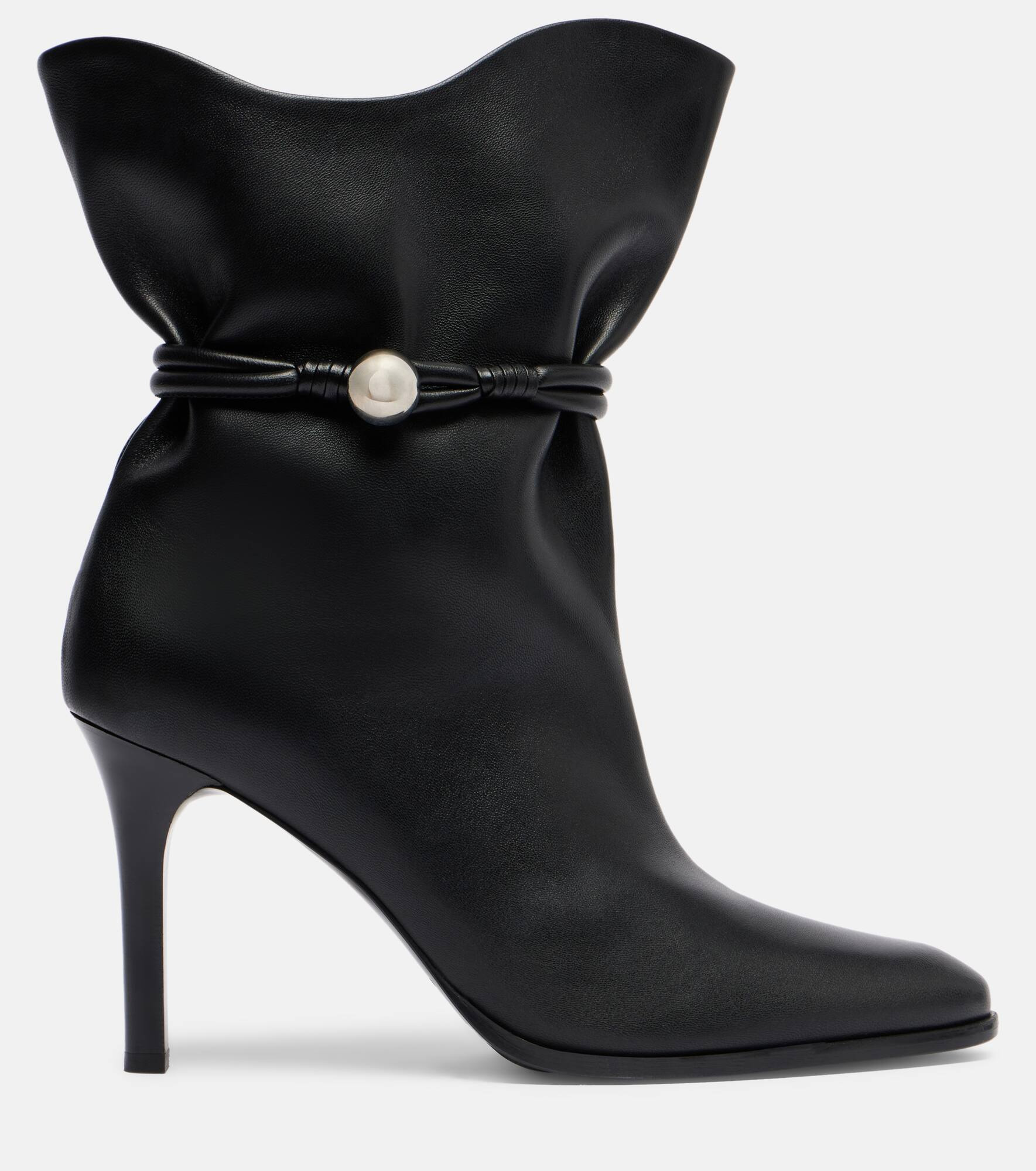 Lolya 90 leather ankle boots - 4
