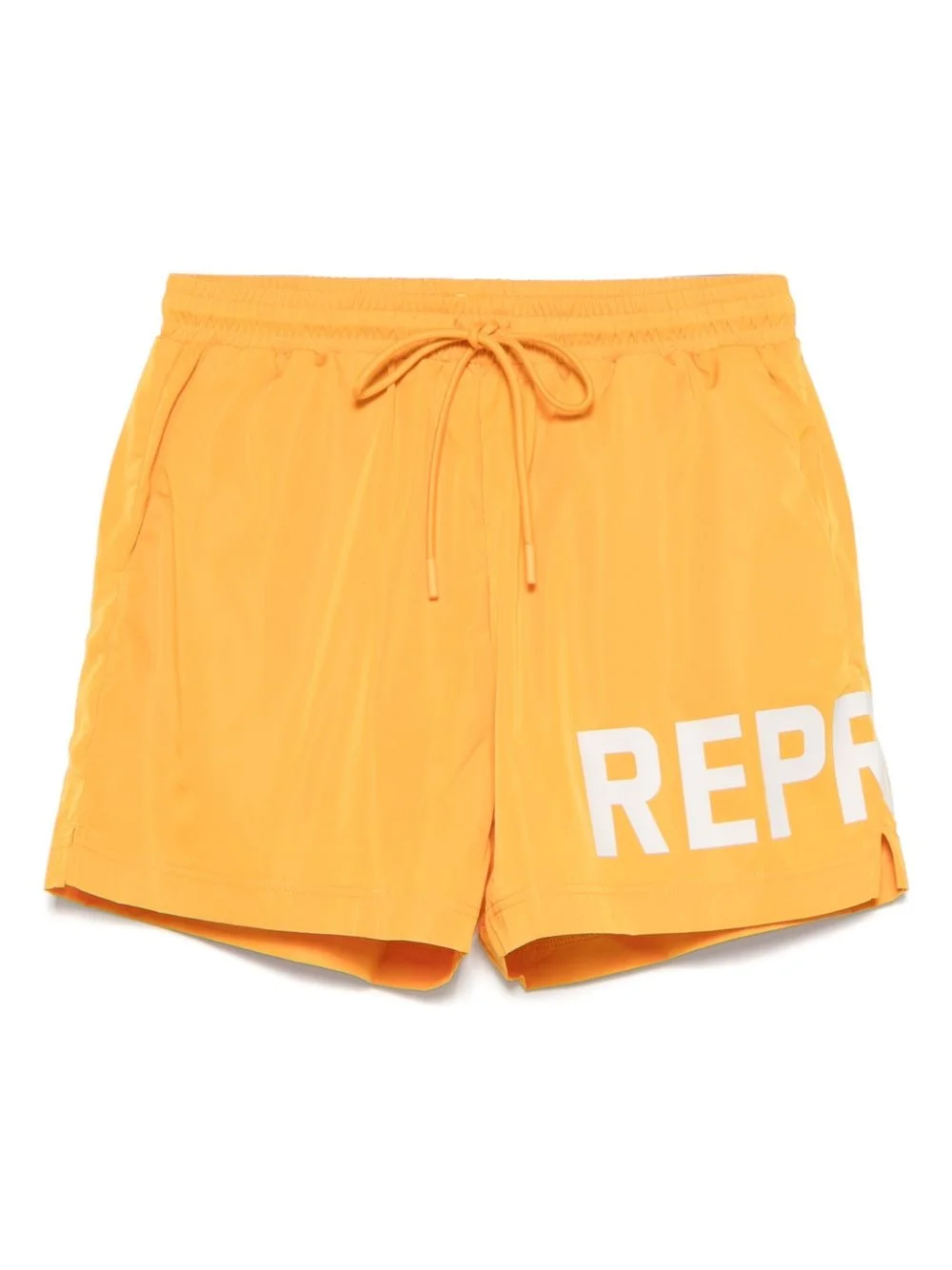 logo-print swim shorts - 1
