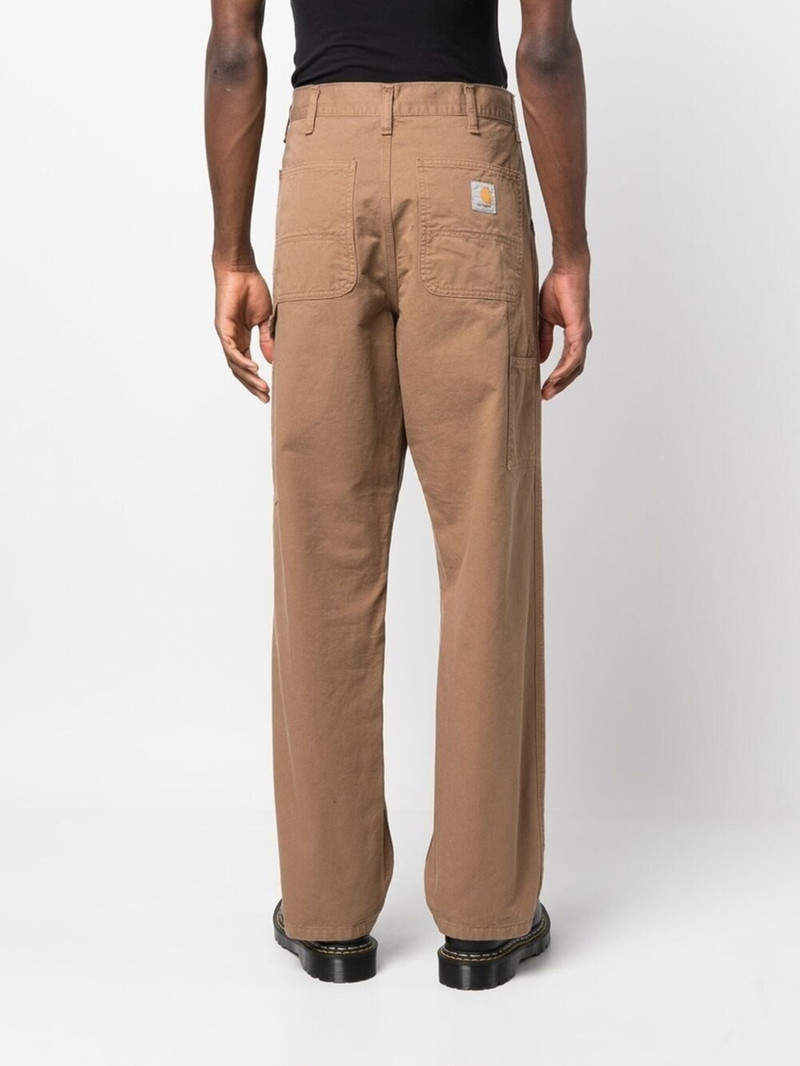 mid-rise straight-leg jeans 4