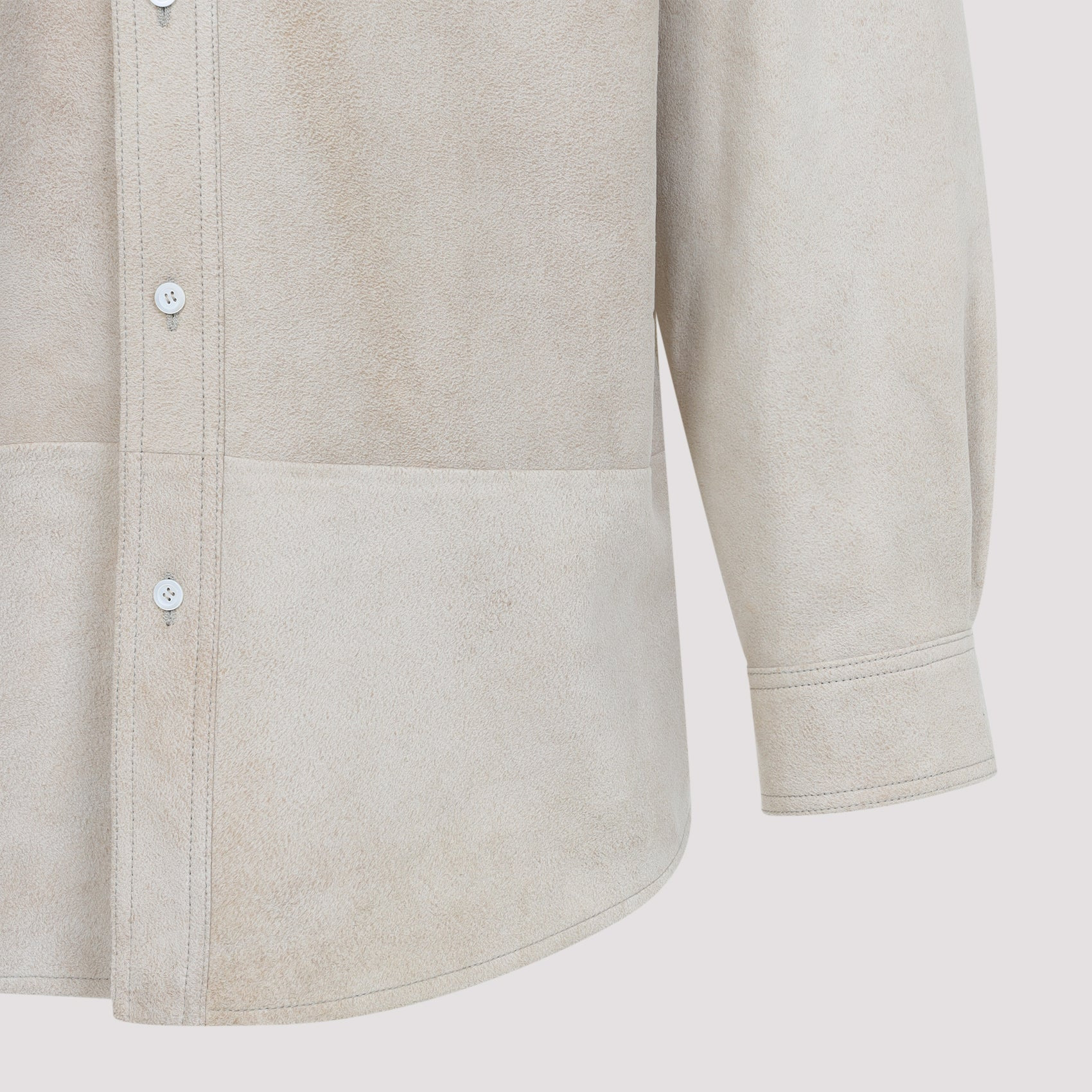 Loewe Lamb Leather Shirt Men - 3