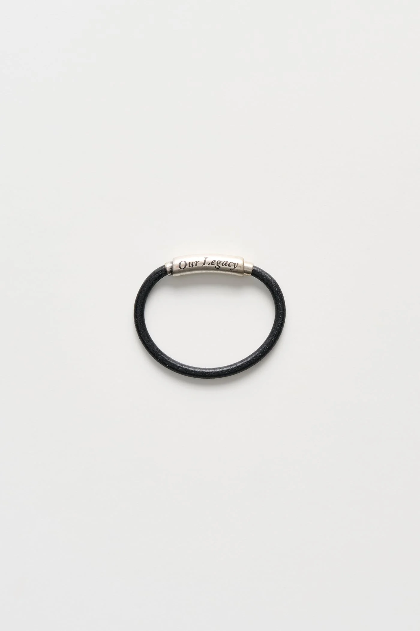 Udon Bracelet Black Leather - 1