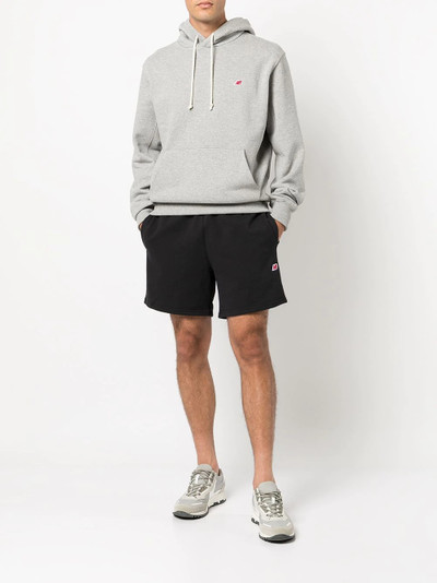 New Balance embroidered-logo hoodie outlook