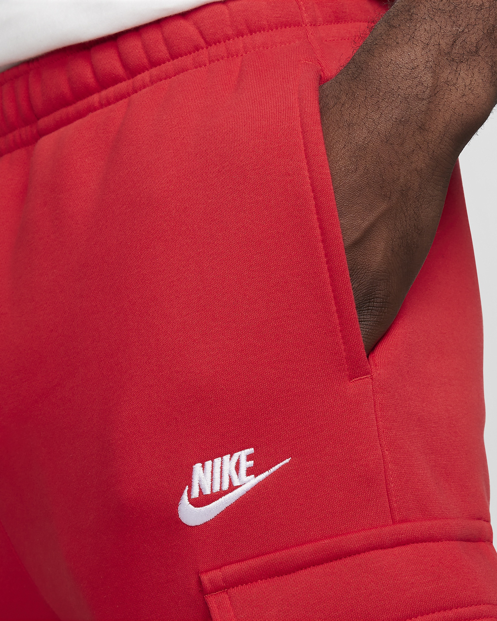 Men's Nike Sportswear Club Fleece Cargo Pants - 4