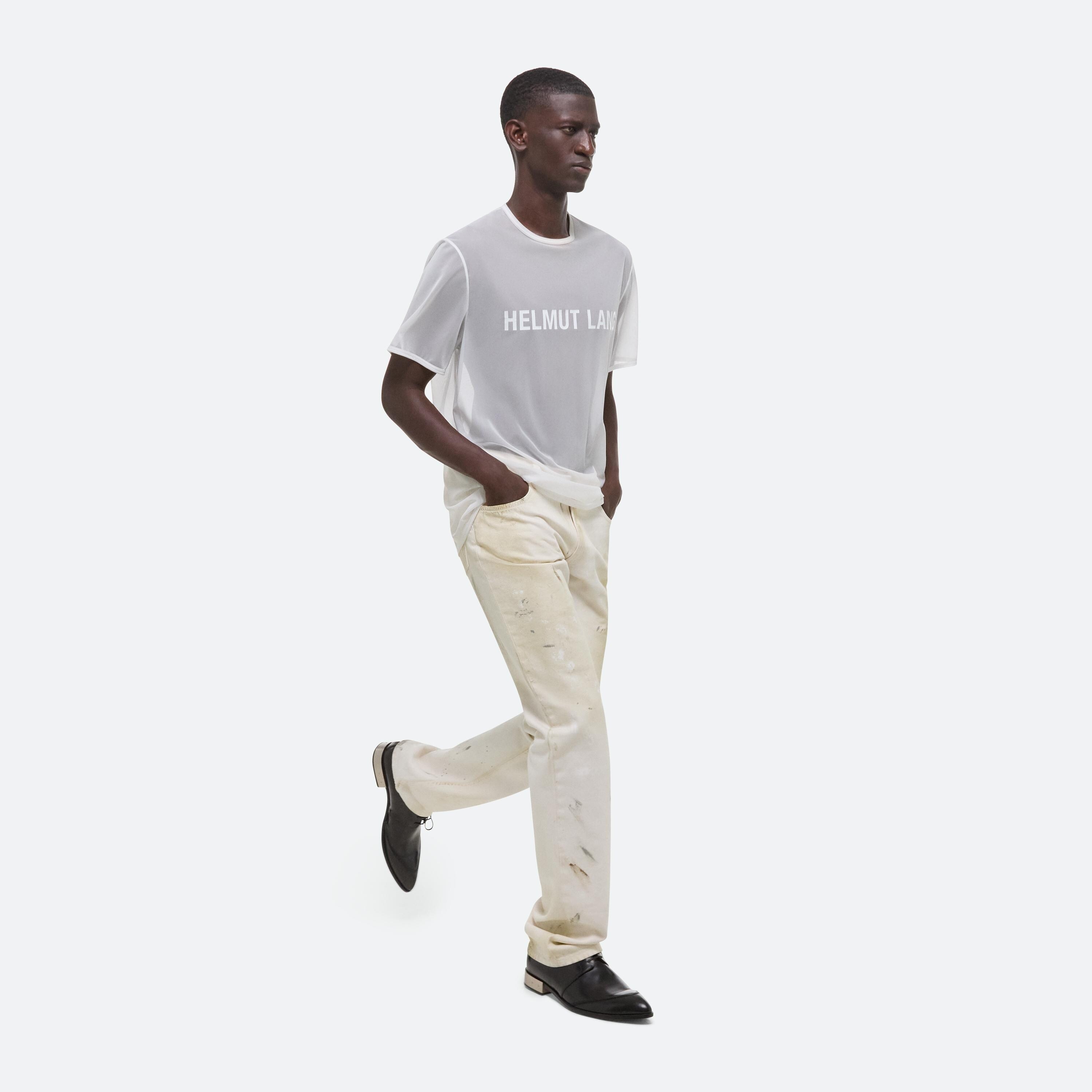 SHEER LOGO TEE - 12