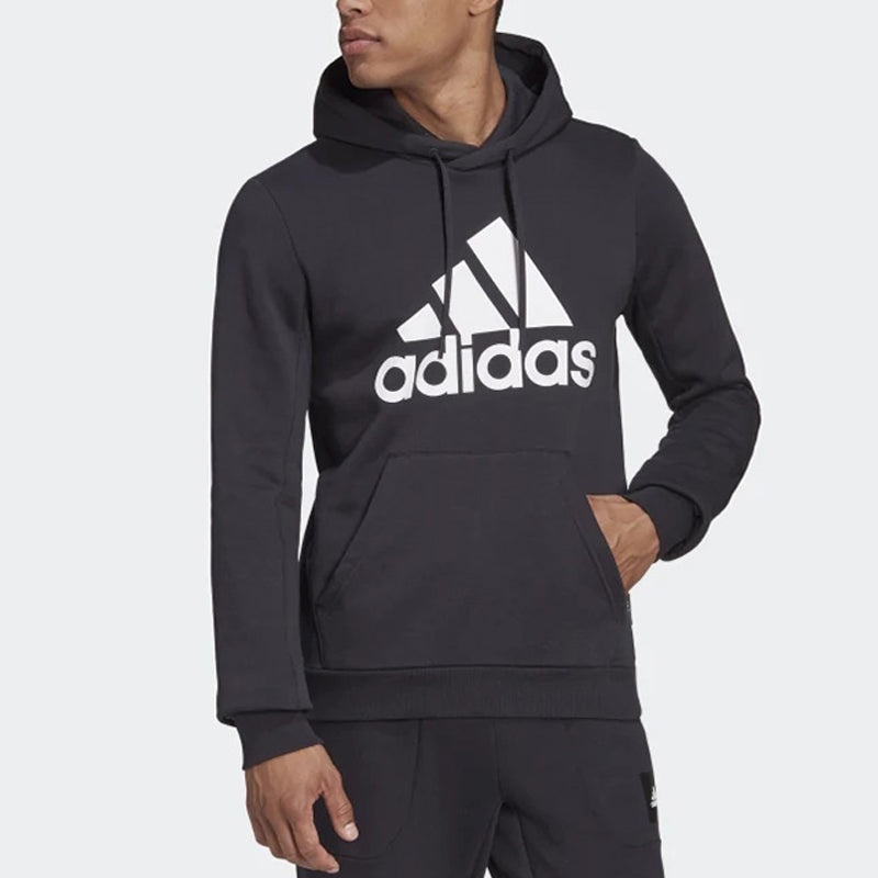 Men's adidas Mh Po Fl Sports Stylish Pullover Black GC7339 - 3