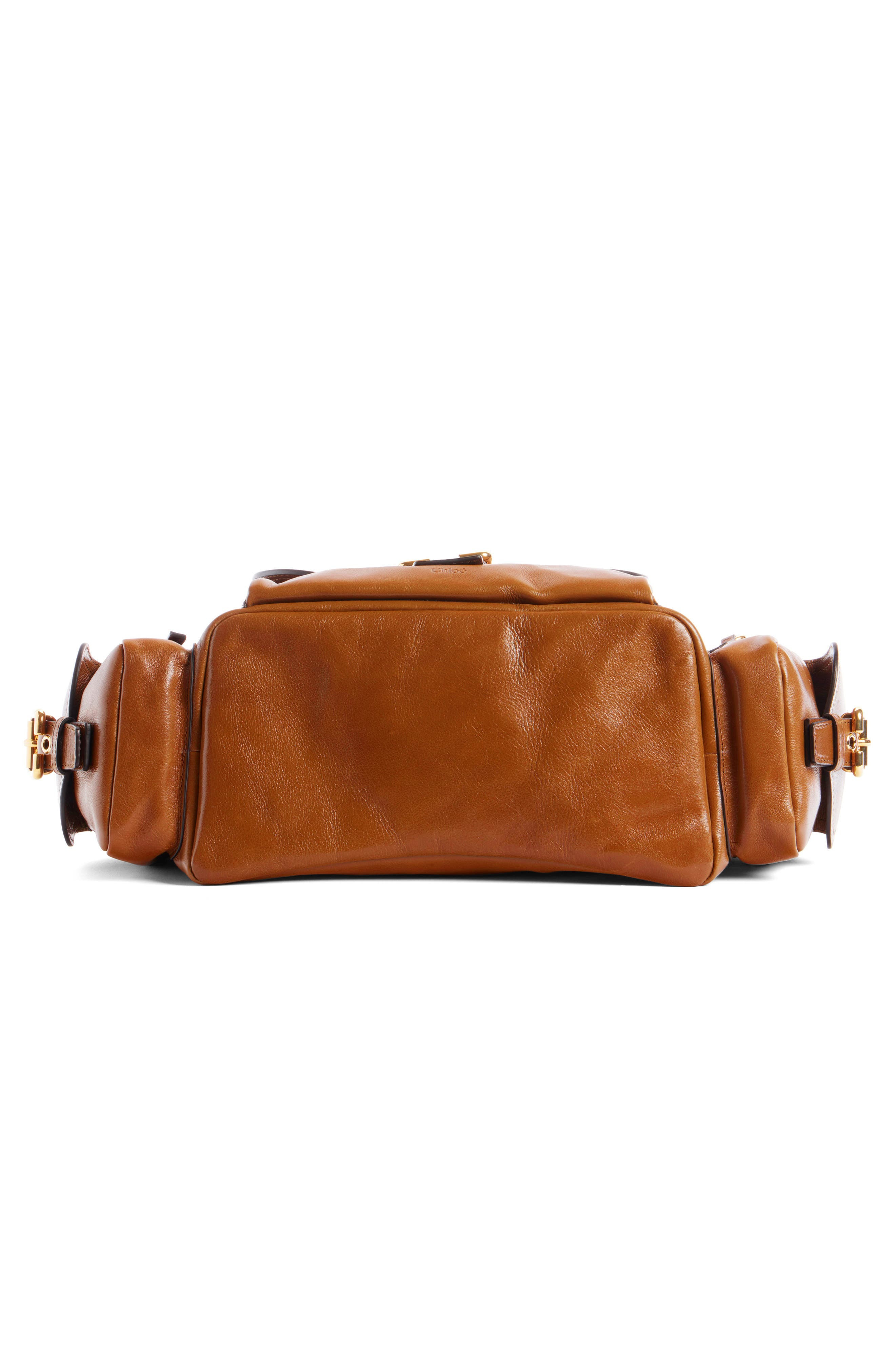 Chloé Camera Leather Top Handle Bag in Clay Brown at Nordstrom - 5