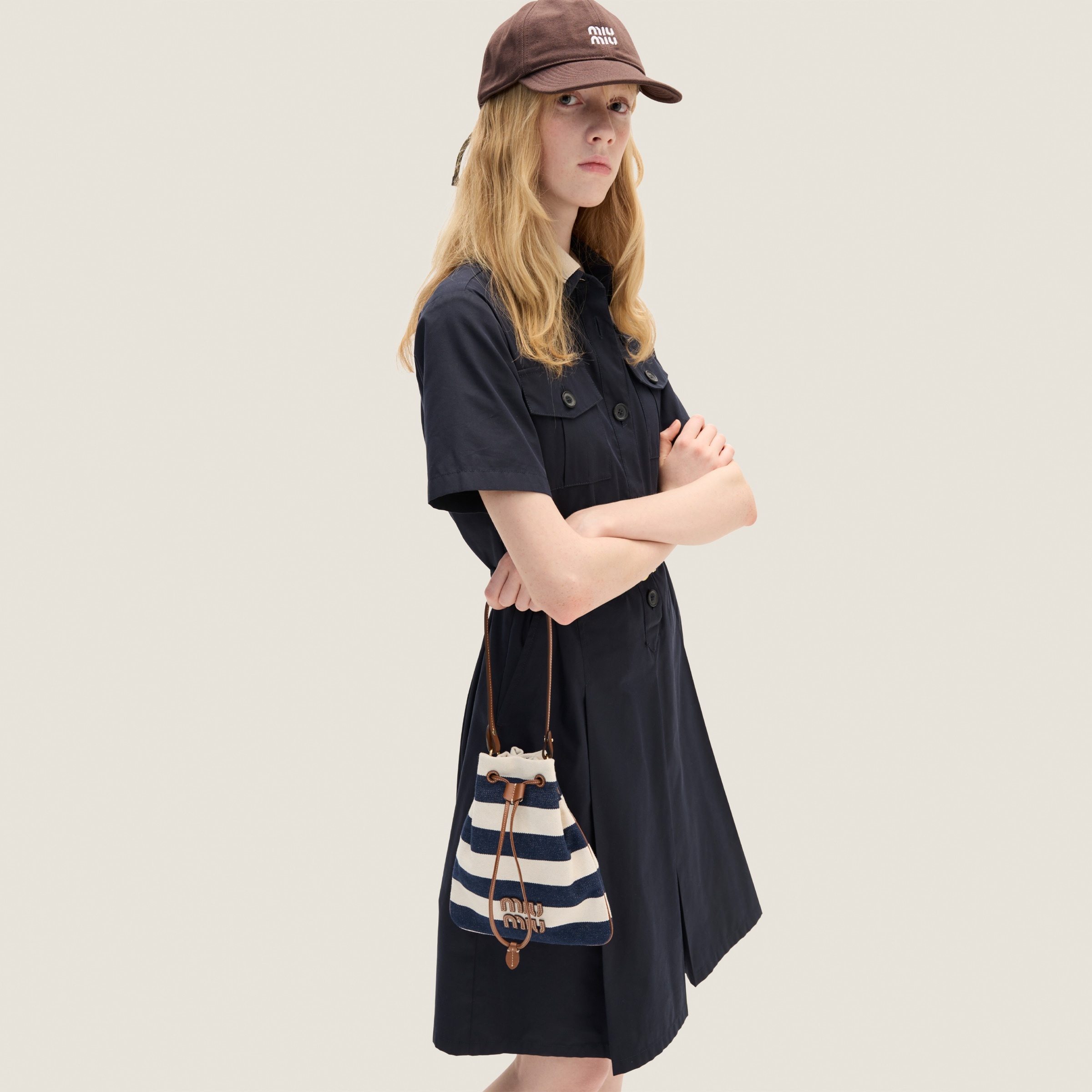 関税込 MiuMiu | drawstring pouch bag Miu Miu Drawstring Pouch Miu Miu Drawstring Pouch Top